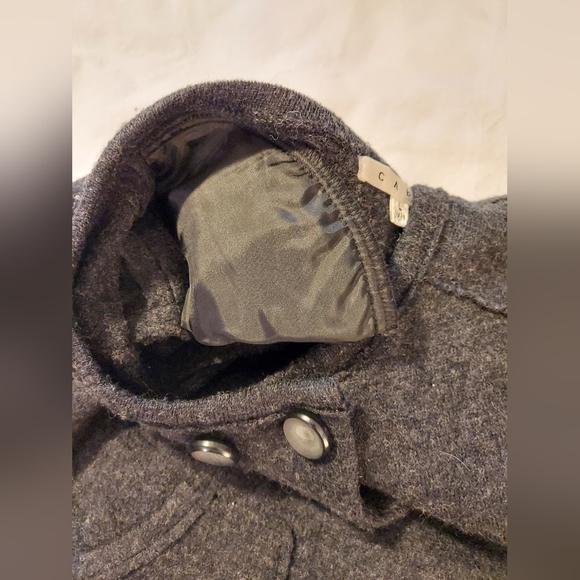 CAbi Black Wool Double Breasted Jacket - Picture 6 of 8